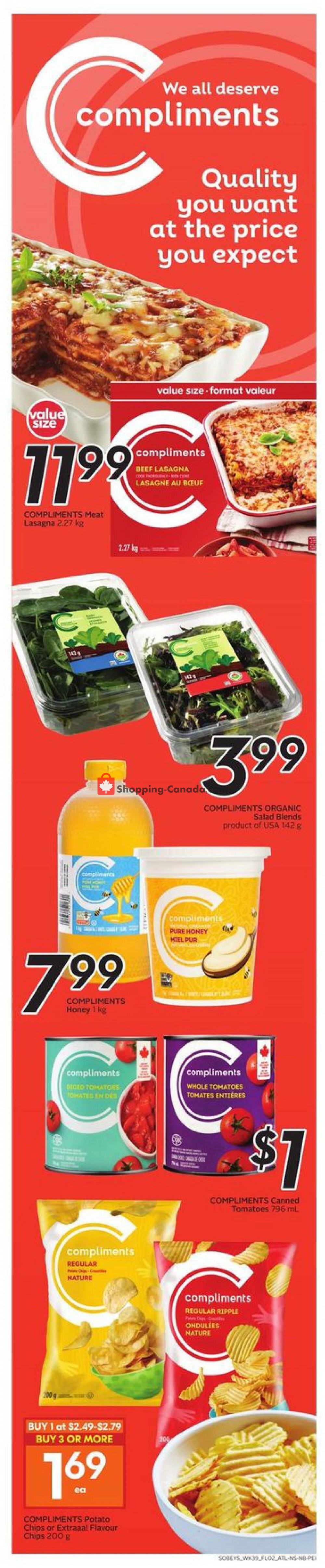 Sobeys flyer from Thursday January 21, 2021 to Wednesday January 27, 2021 - page 3