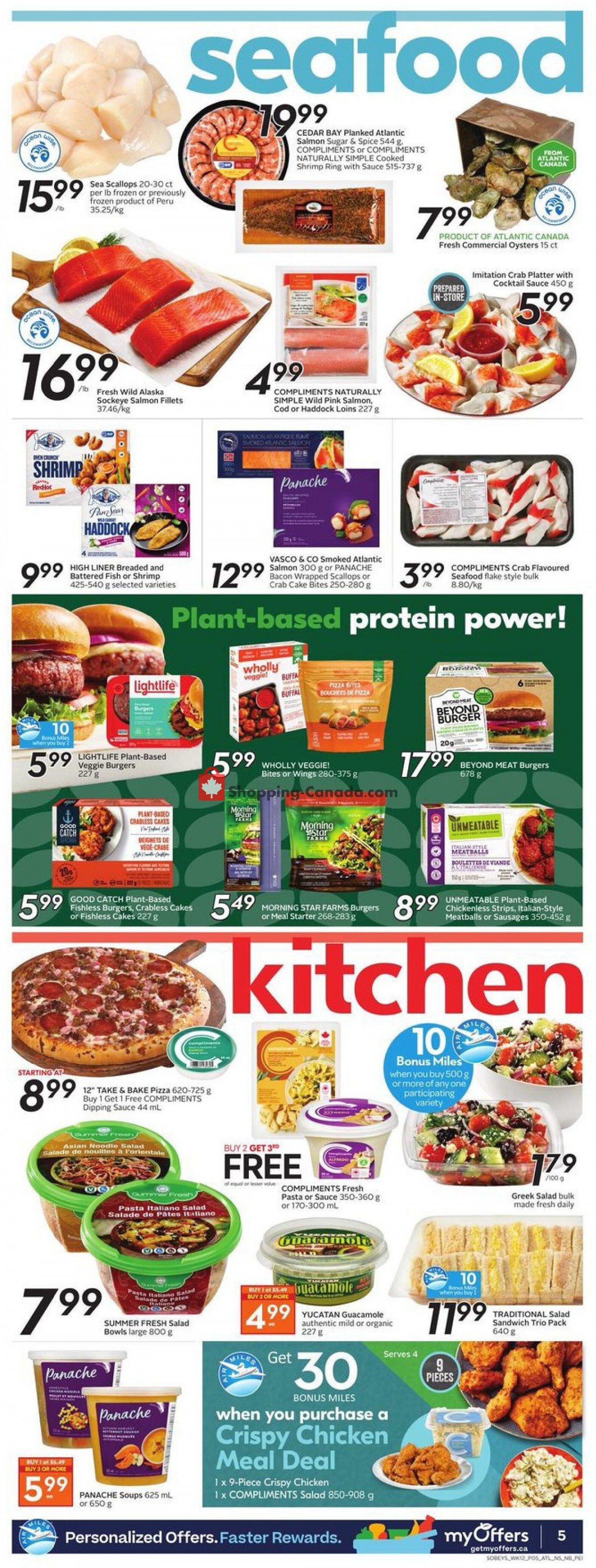 Sobeys flyer from Thursday July 15, 2021 to Wednesday July 21, 2021 - page 7