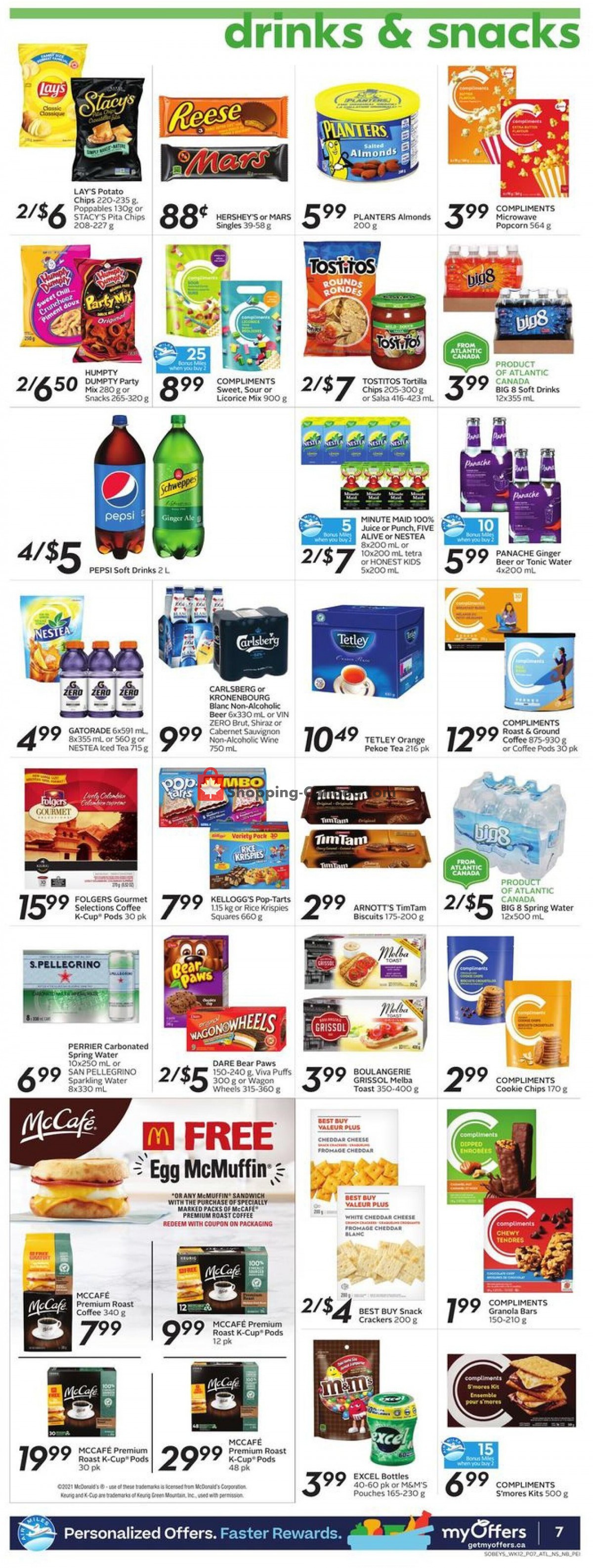Sobeys flyer from Thursday July 15, 2021 to Wednesday July 21, 2021 - page 9
