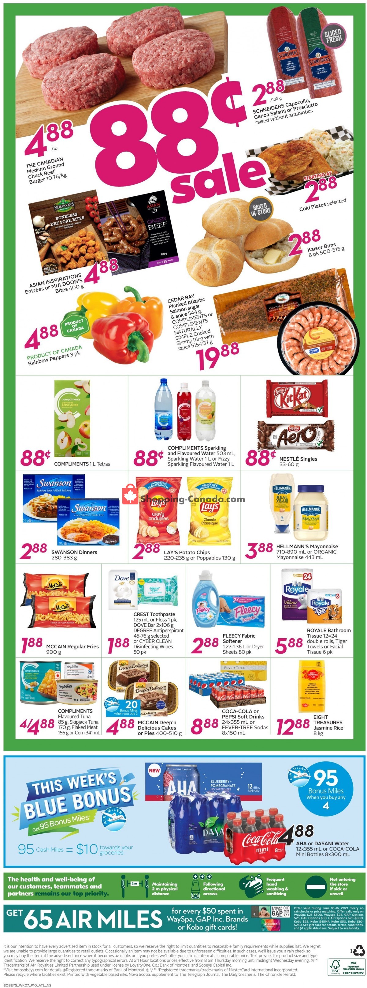Sobeys flyer from Thursday June 10, 2021 to Wednesday June 16, 2021 - page 13