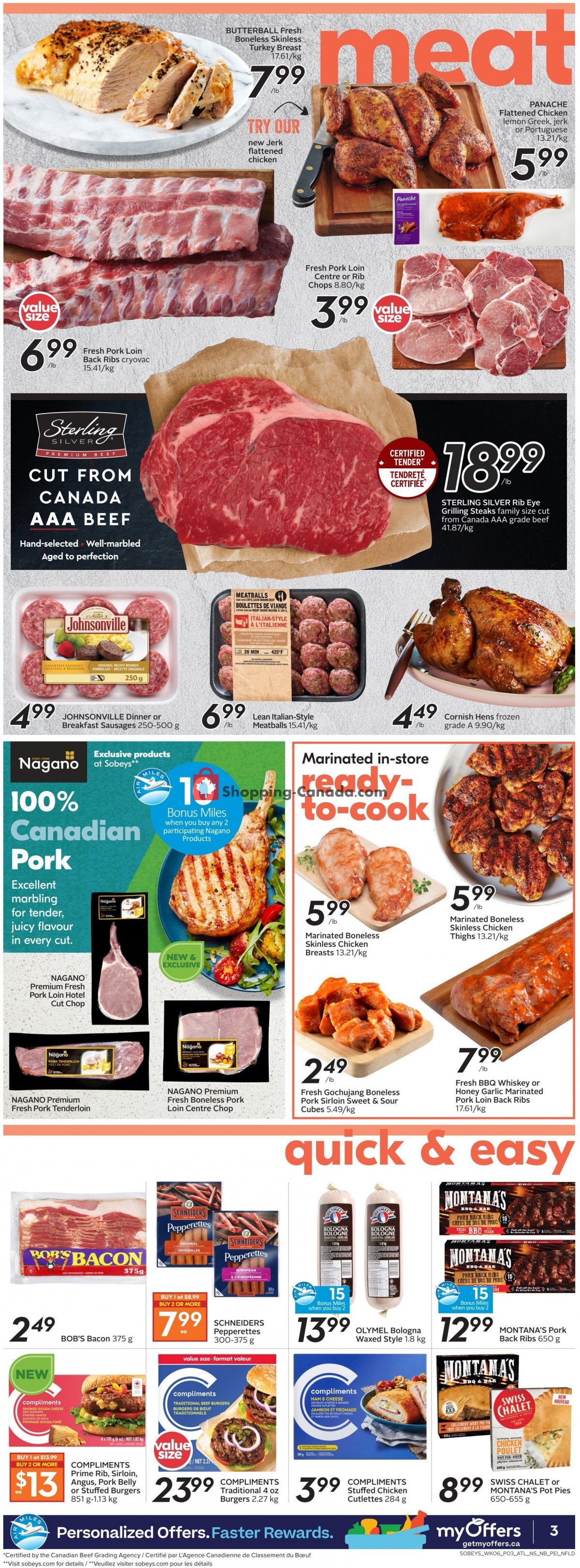Sobeys flyer from Thursday June 3, 2021 to Wednesday June 9, 2021 - page 4