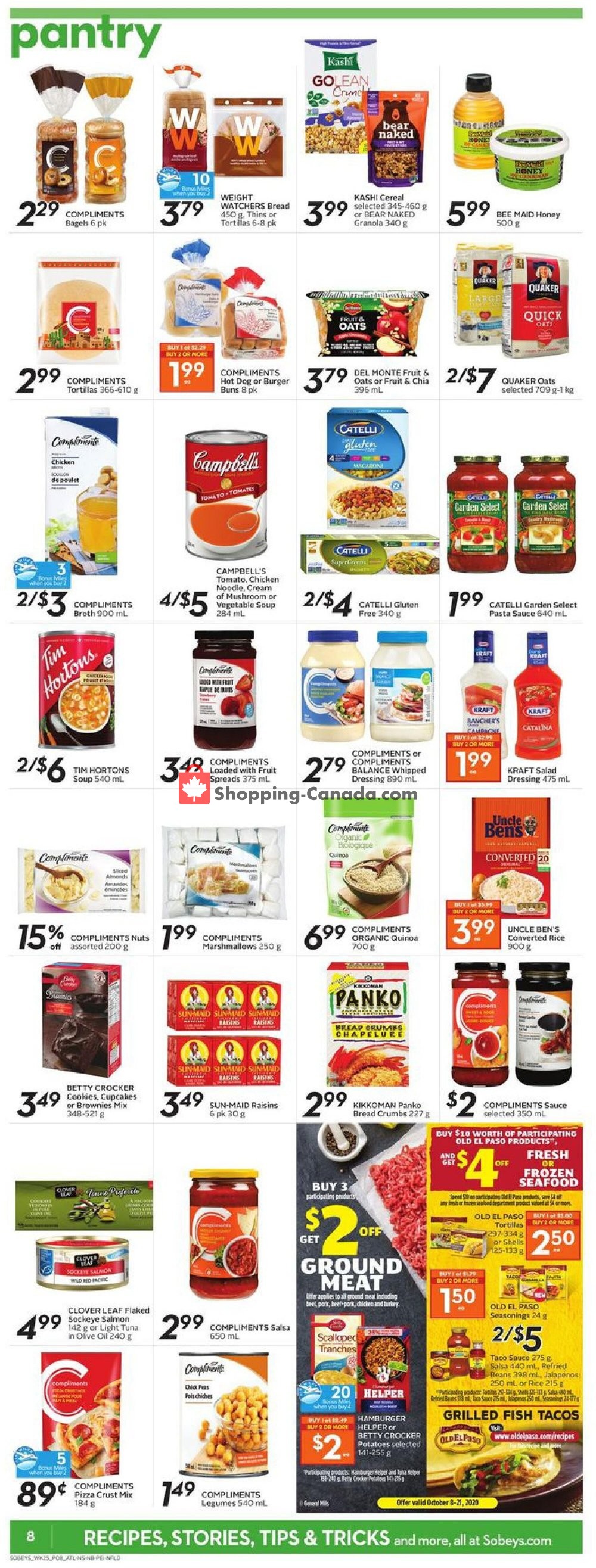 Sobeys flyer from Thursday October 15, 2020 to Wednesday October 21, 2020 - page 11