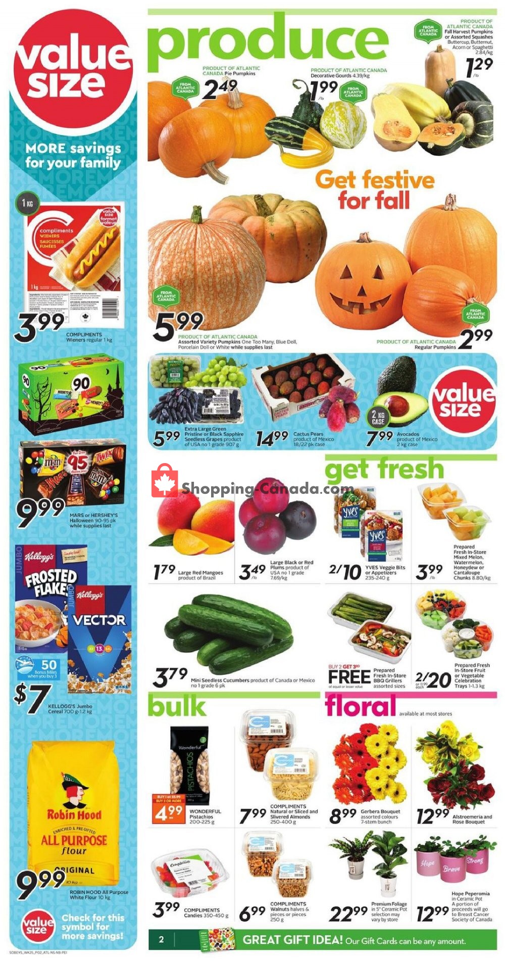 Sobeys flyer from Thursday October 15, 2020 to Wednesday October 21, 2020 - page 4