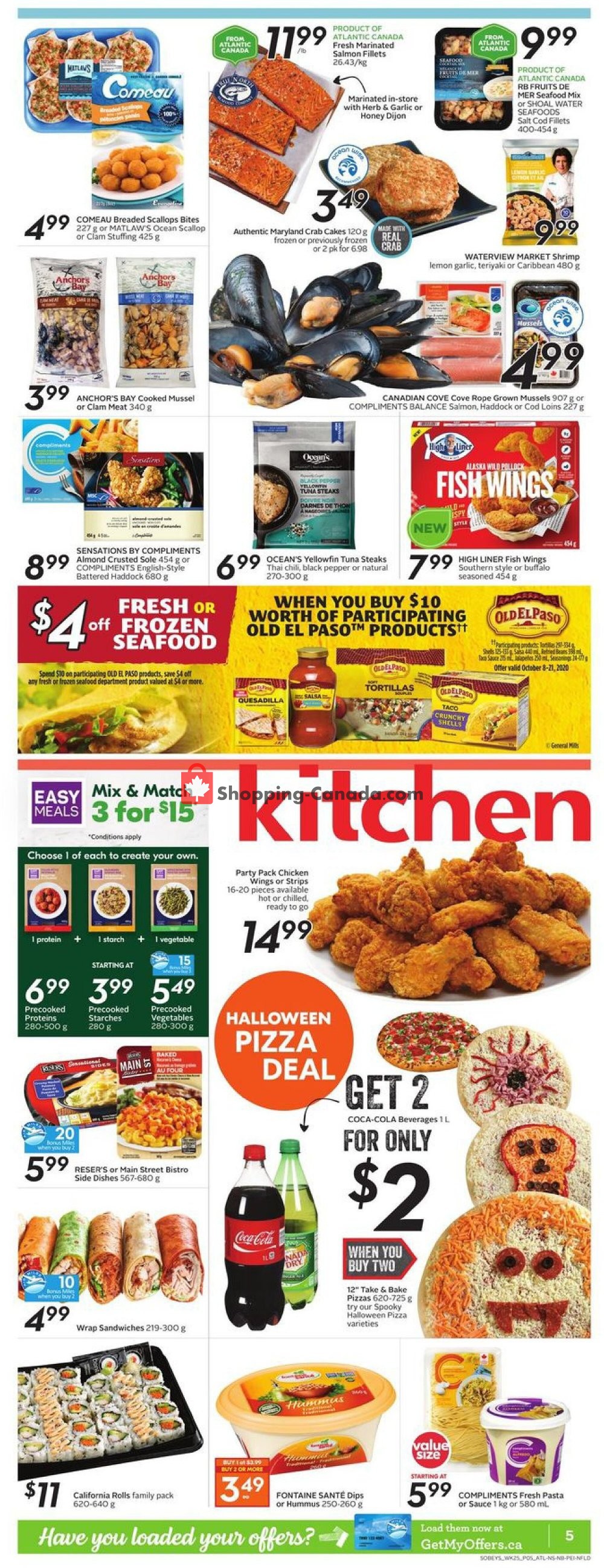 Sobeys flyer from Thursday October 15, 2020 to Wednesday October 21, 2020 - page 7