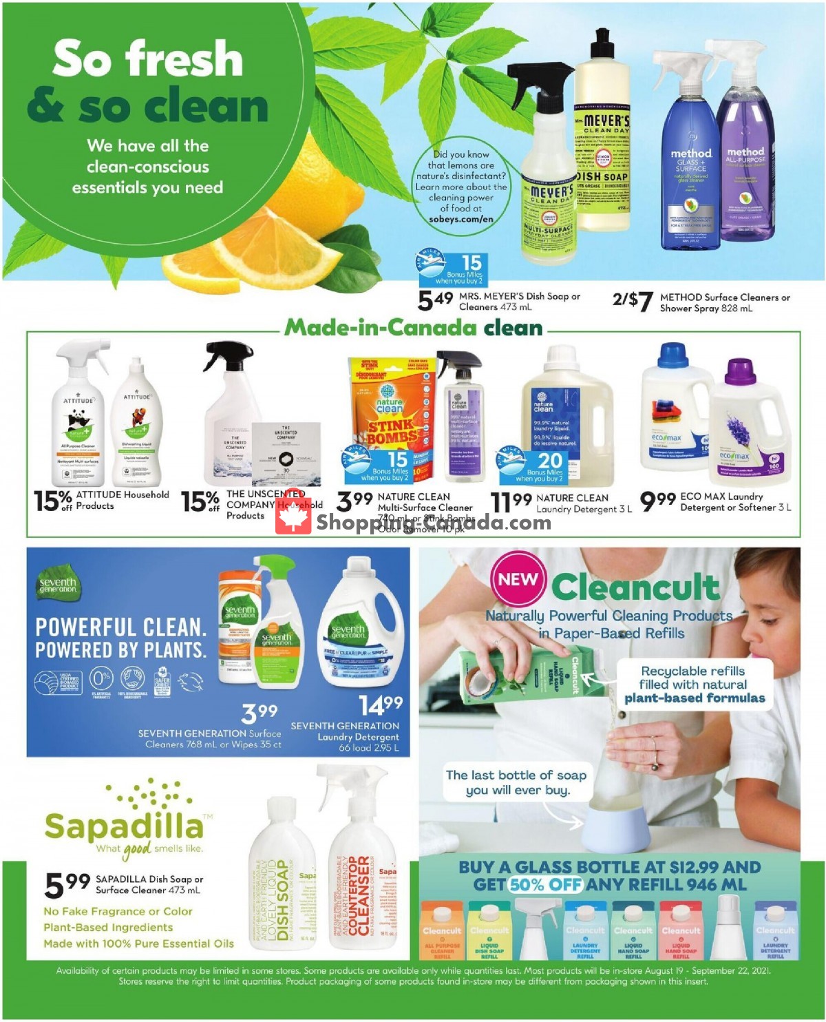 Sobeys flyer from Thursday September 9, 2021 to Wednesday September 15, 2021 - page 24