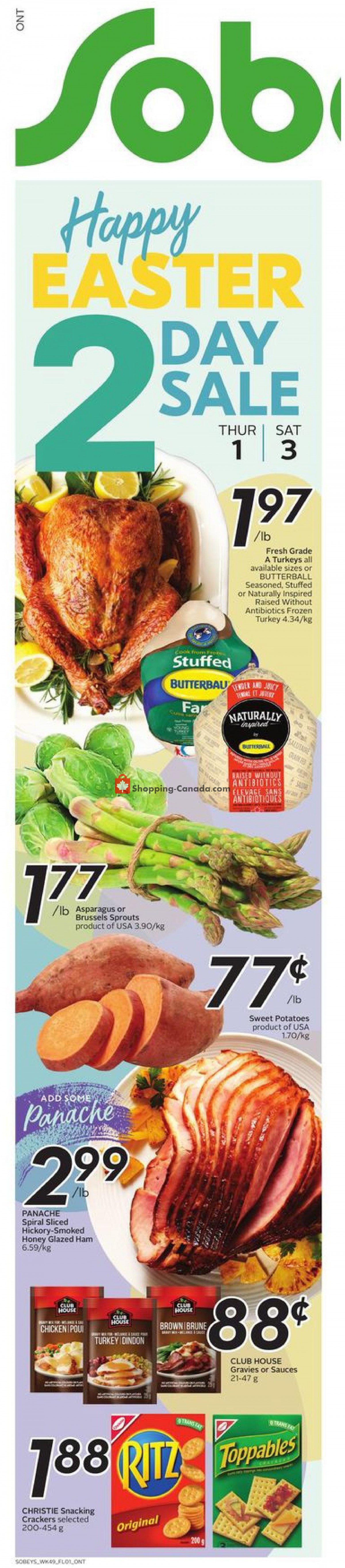 Sobeys flyer from Thursday April 1, 2021 to Wednesday April 7, 2021 - page 2