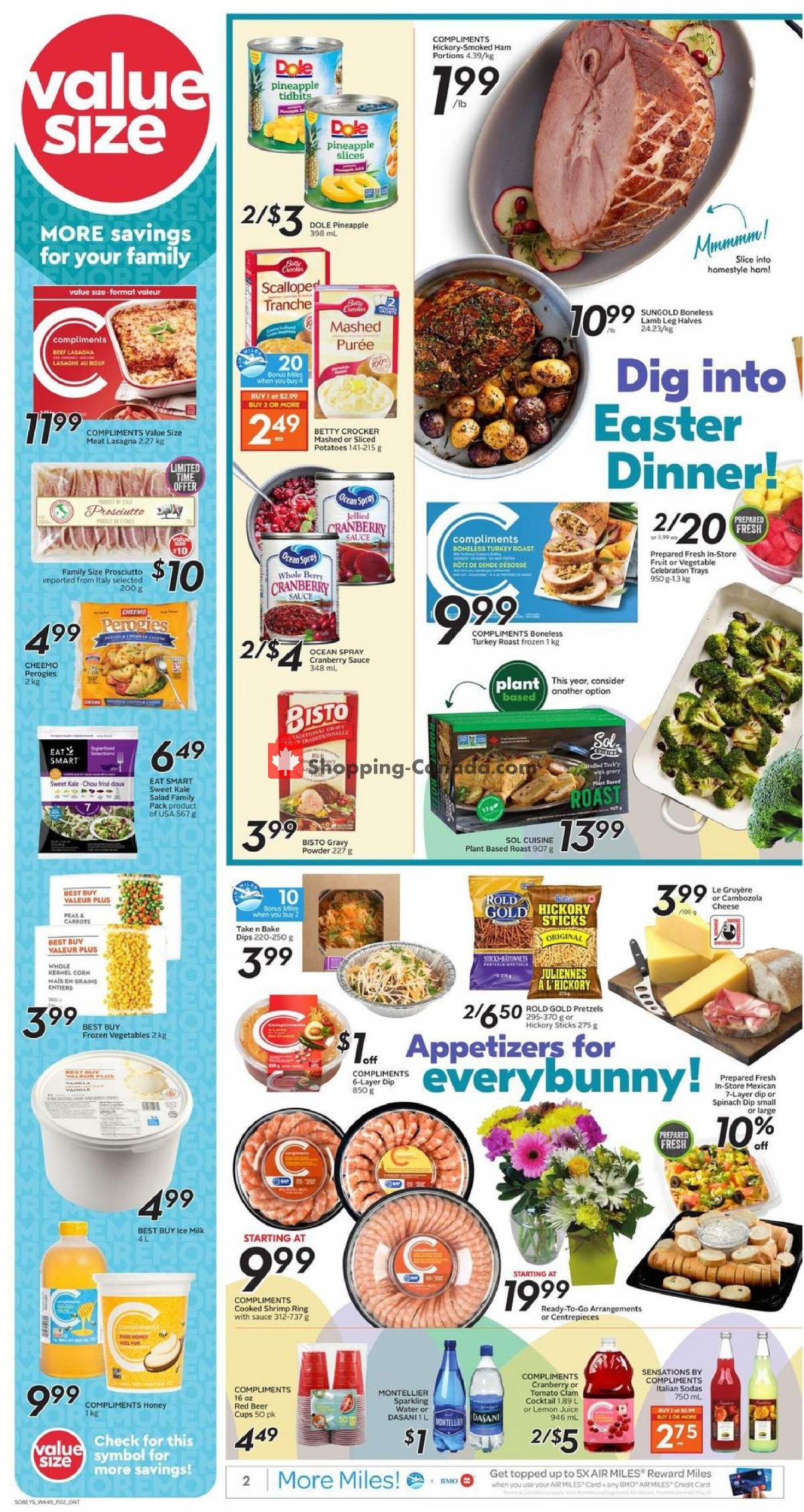 Sobeys flyer from Thursday April 1, 2021 to Wednesday April 7, 2021 - page 4