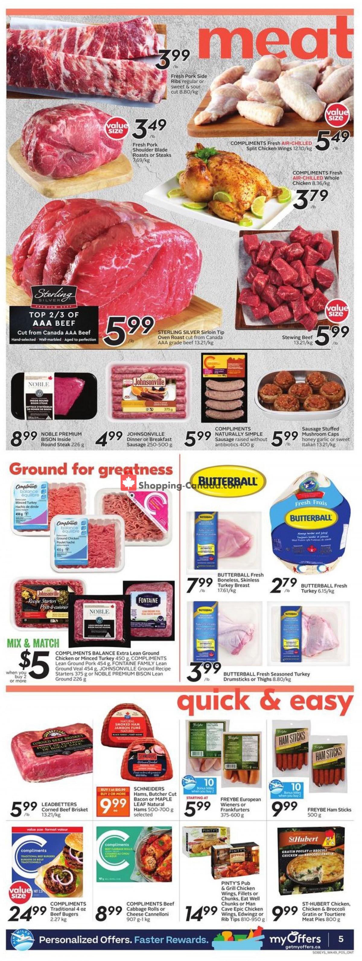 Sobeys flyer from Thursday April 1, 2021 to Wednesday April 7, 2021 - page 7