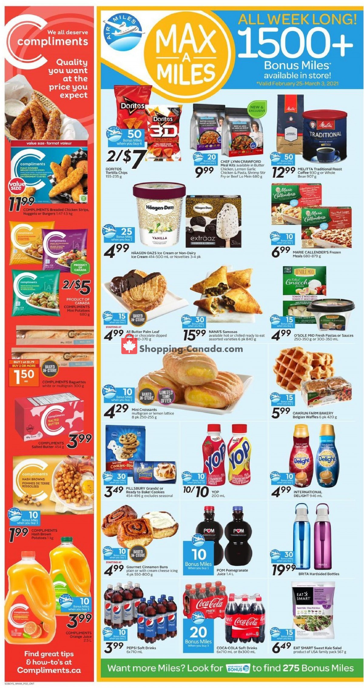 Sobeys flyer from Thursday February 25, 2021 to Wednesday March 3, 2021 - page 4