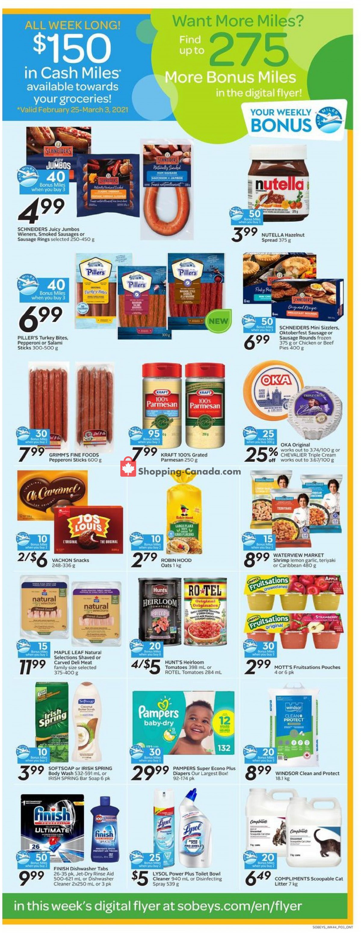 Sobeys flyer from Thursday February 25, 2021 to Wednesday March 3, 2021 - page 5