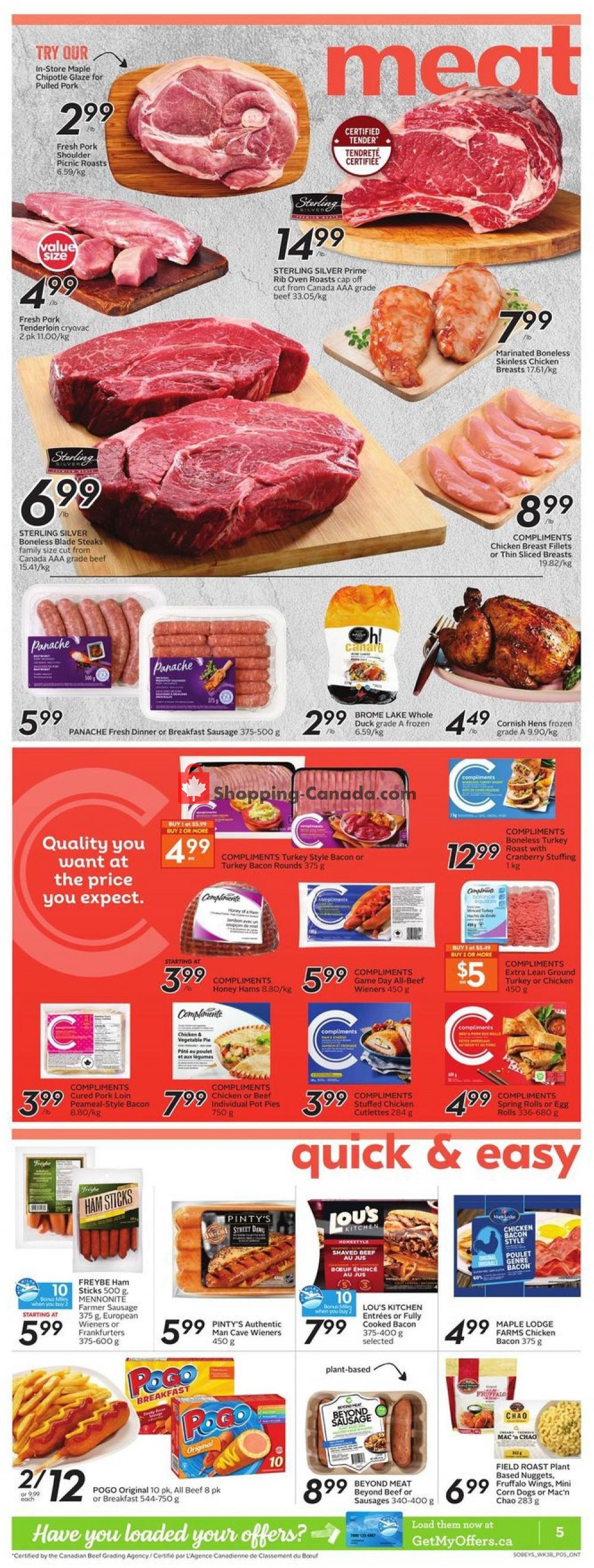Sobeys flyer from Thursday January 14, 2021 to Wednesday January 20, 2021 - page 11