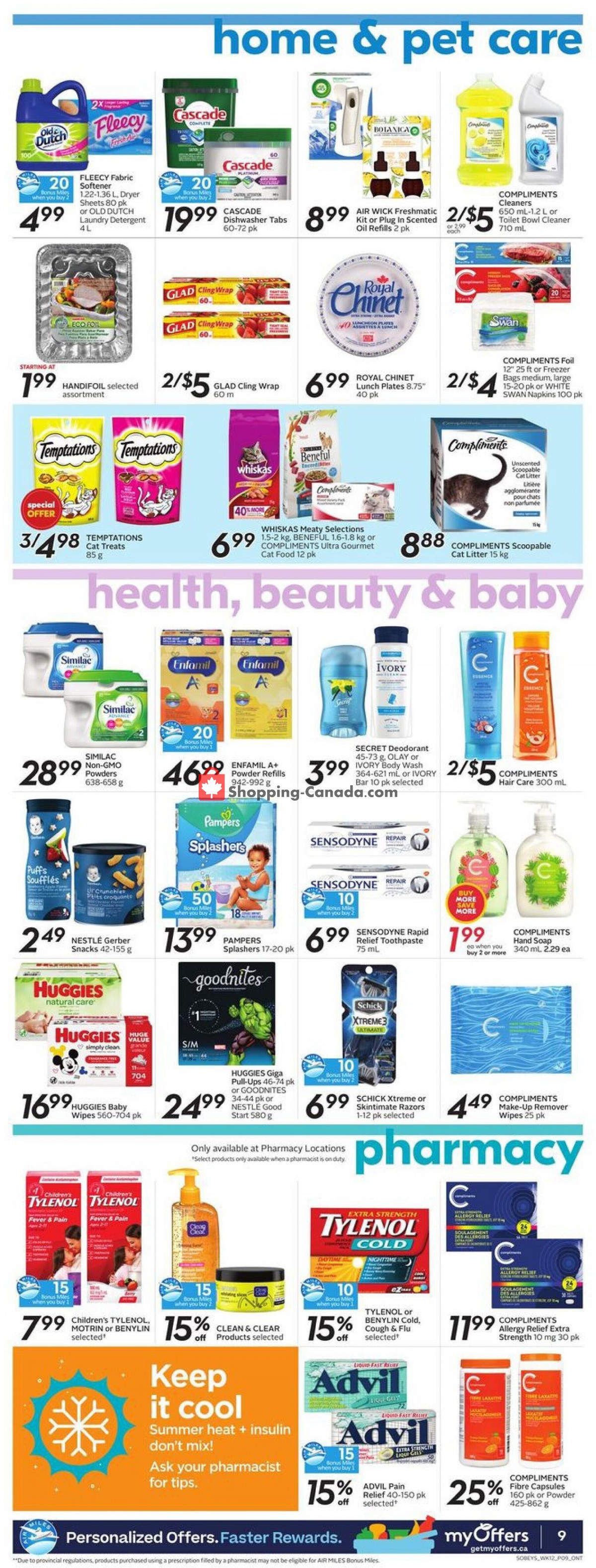 Sobeys flyer from Thursday July 15, 2021 to Wednesday July 21, 2021 - page 11