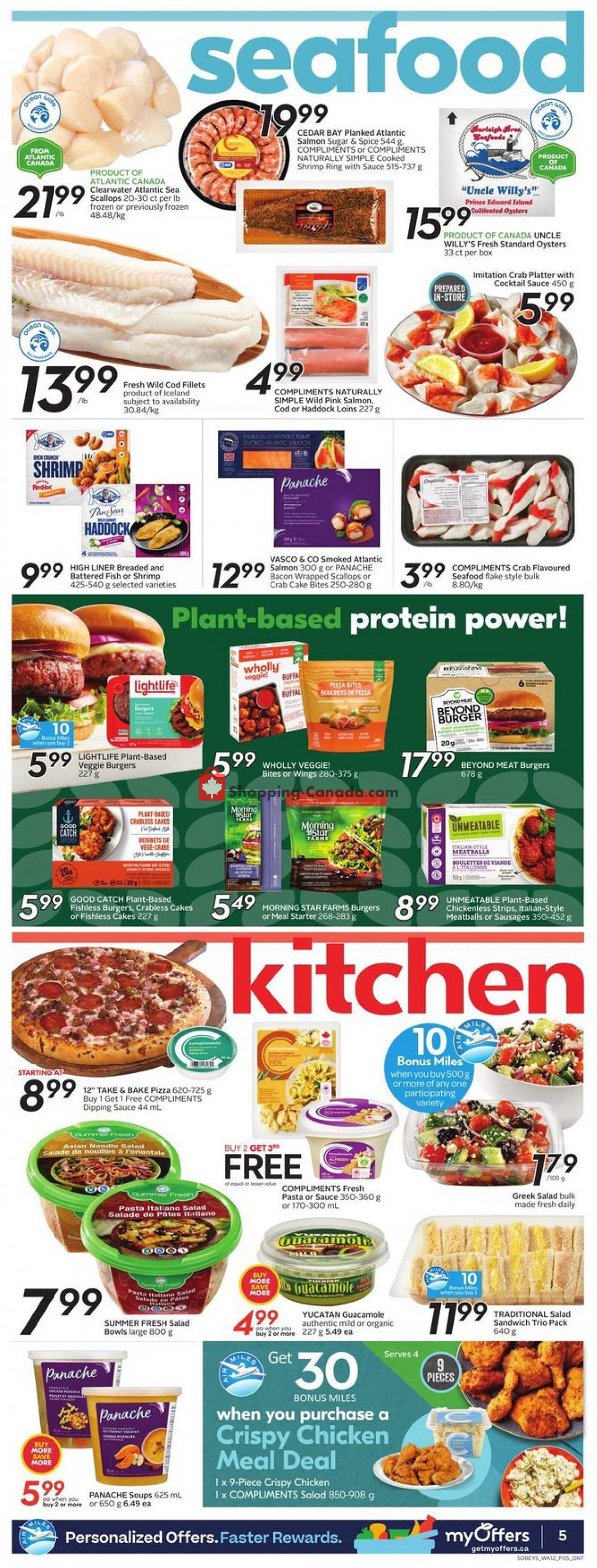 Sobeys flyer from Thursday July 15, 2021 to Wednesday July 21, 2021 - page 7
