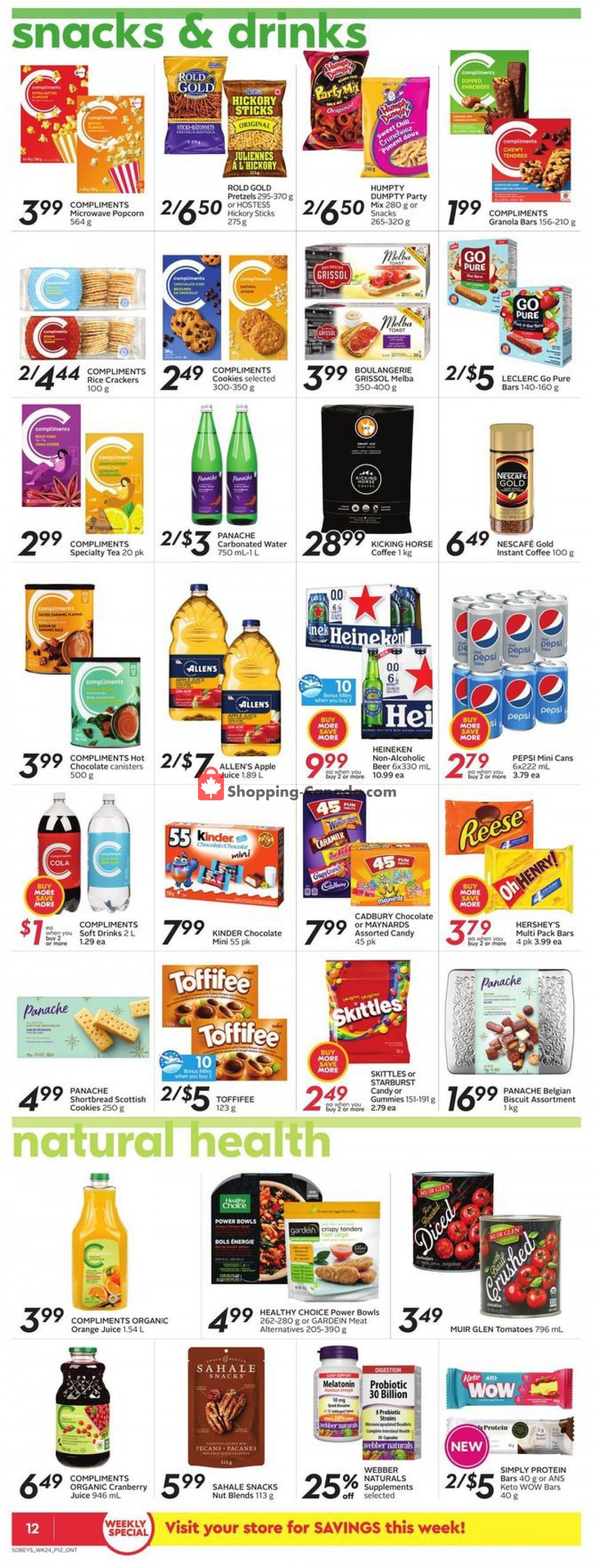 Sobeys flyer from Thursday October 7, 2021 to Wednesday October 13, 2021 - page 16