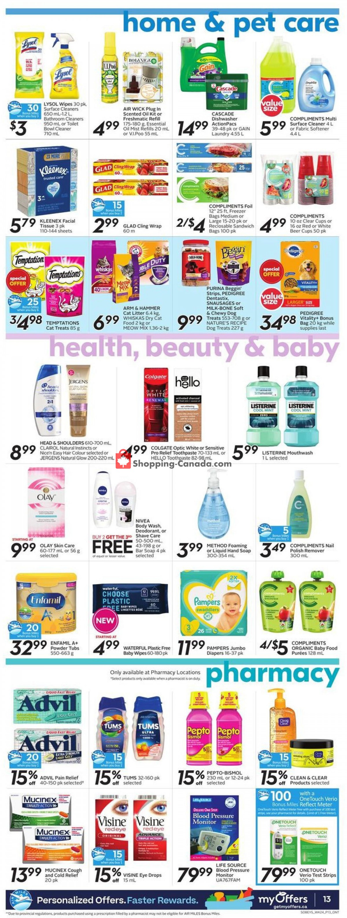 Sobeys flyer from Thursday October 7, 2021 to Wednesday October 13, 2021 - page 17