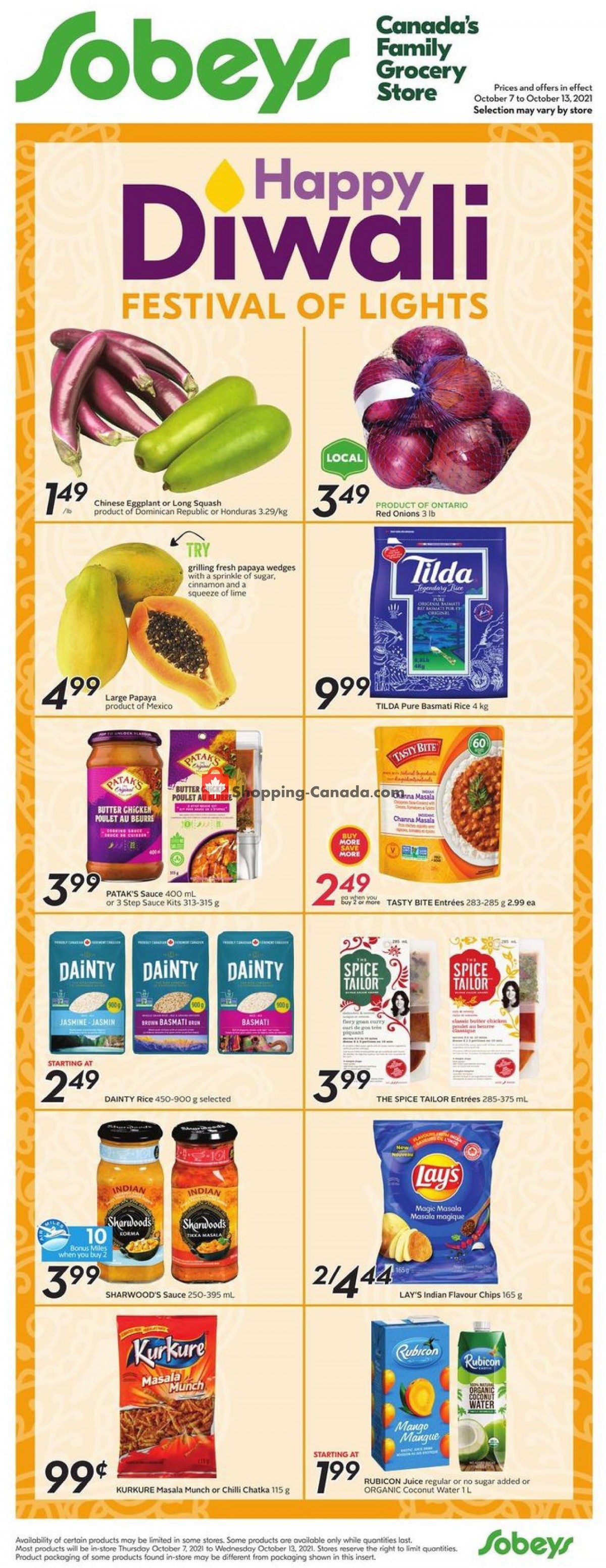 Sobeys flyer from Thursday October 7, 2021 to Wednesday October 13, 2021 - page 18