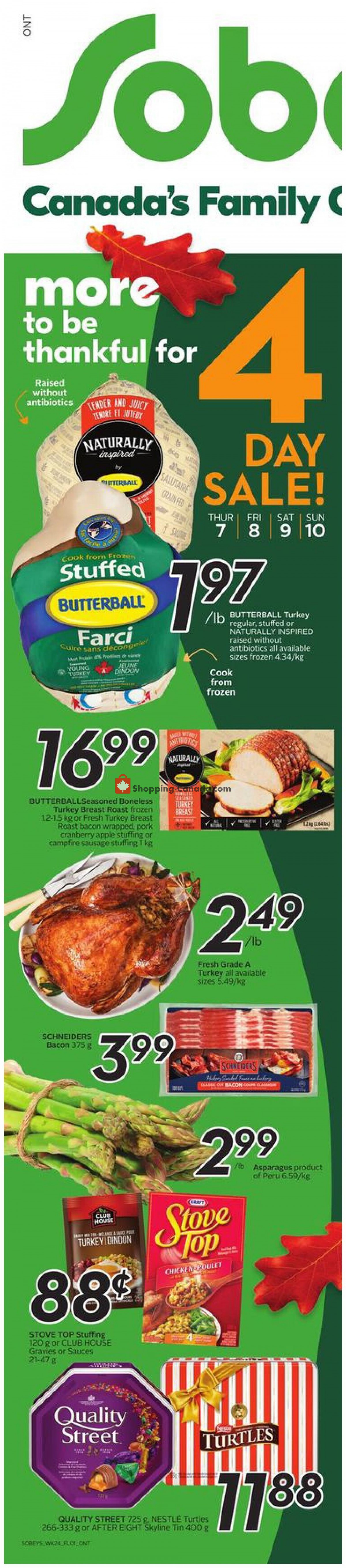 Sobeys flyer from Thursday October 7, 2021 to Wednesday October 13, 2021 - page 2