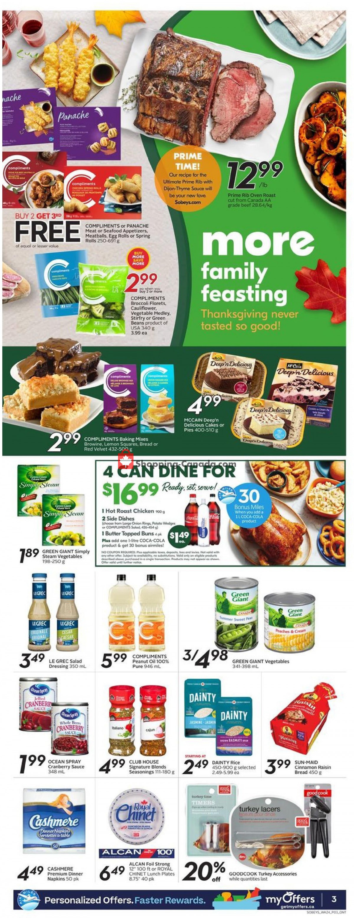 Sobeys flyer from Thursday October 7, 2021 to Wednesday October 13, 2021 - page 6