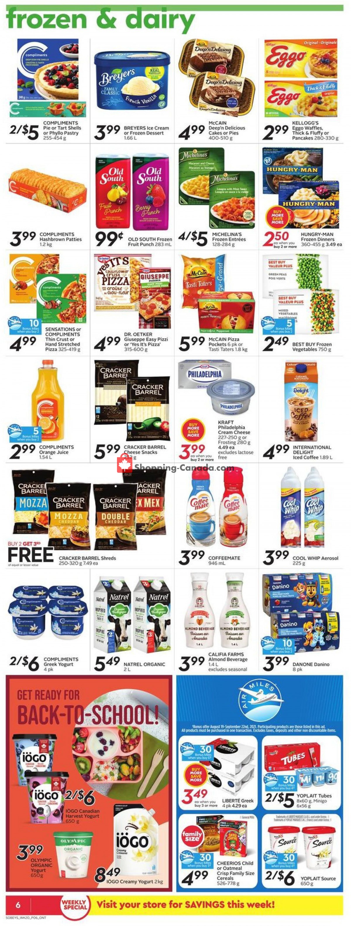 Sobeys flyer from Thursday September 9, 2021 to Wednesday September 15, 2021 - page 10