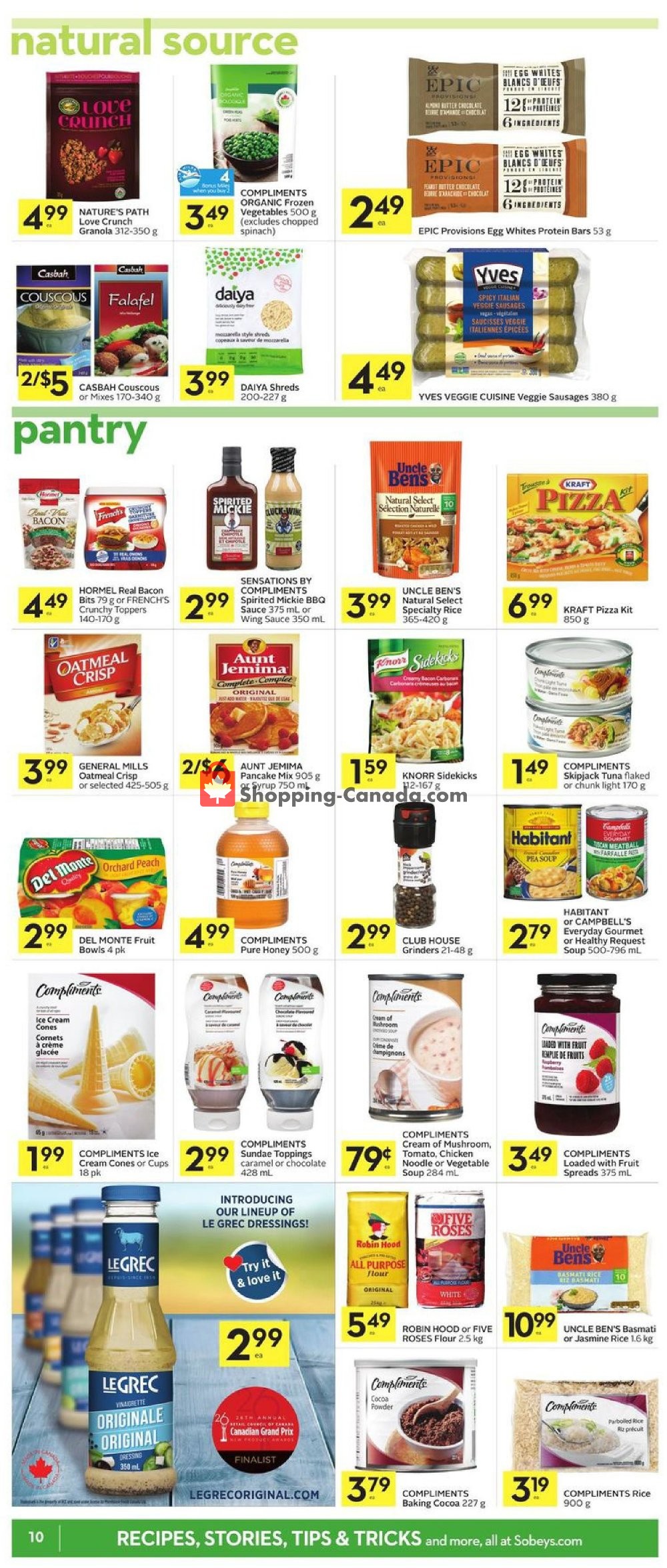 Sobeys flyer from Thursday June 27, 2019 to Wednesday July 3, 2019 - page 14