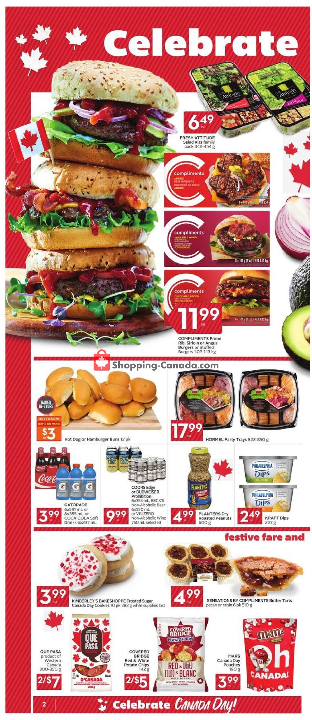 Sobeys flyer from Thursday June 27, 2019 to Wednesday July 3, 2019 - page 2