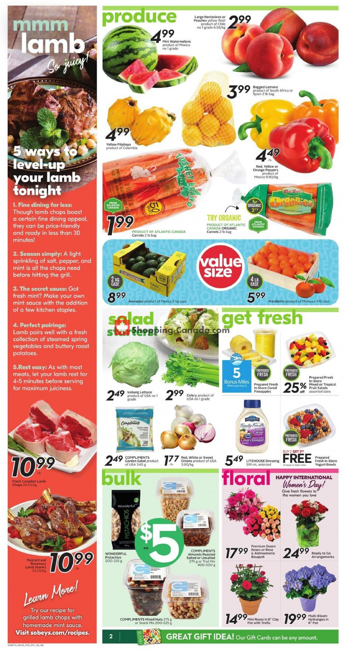Sobeys flyer from Thursday March 4, 2021 to Wednesday March 10, 2021 - page 2