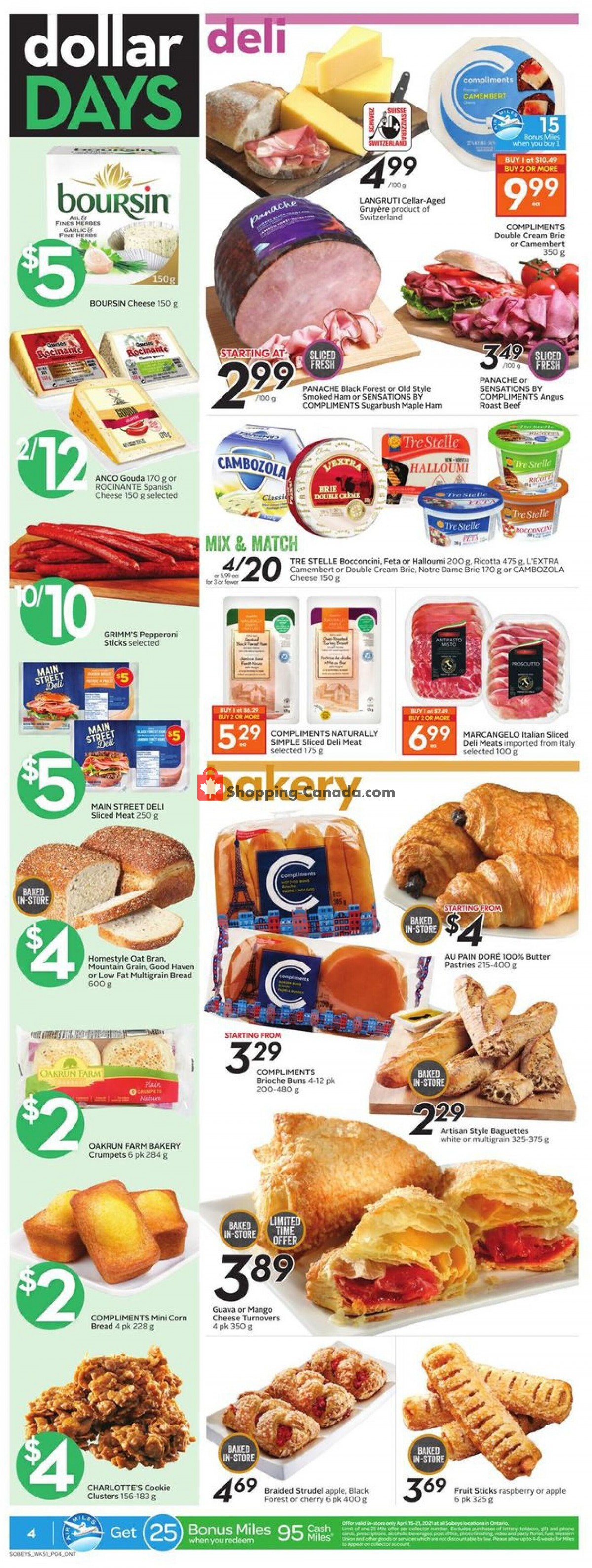 Sobeys flyer from Thursday April 15, 2021 to Wednesday April 21, 2021 - page 5