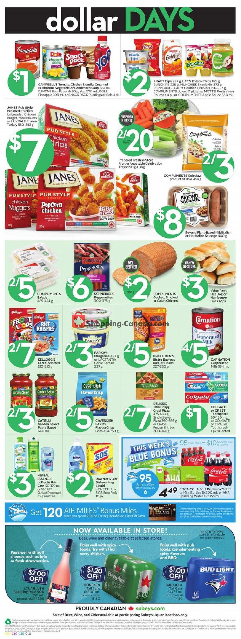 Sobeys flyer from Thursday June 4, 2020 to Wednesday June 10, 2020 - page 18