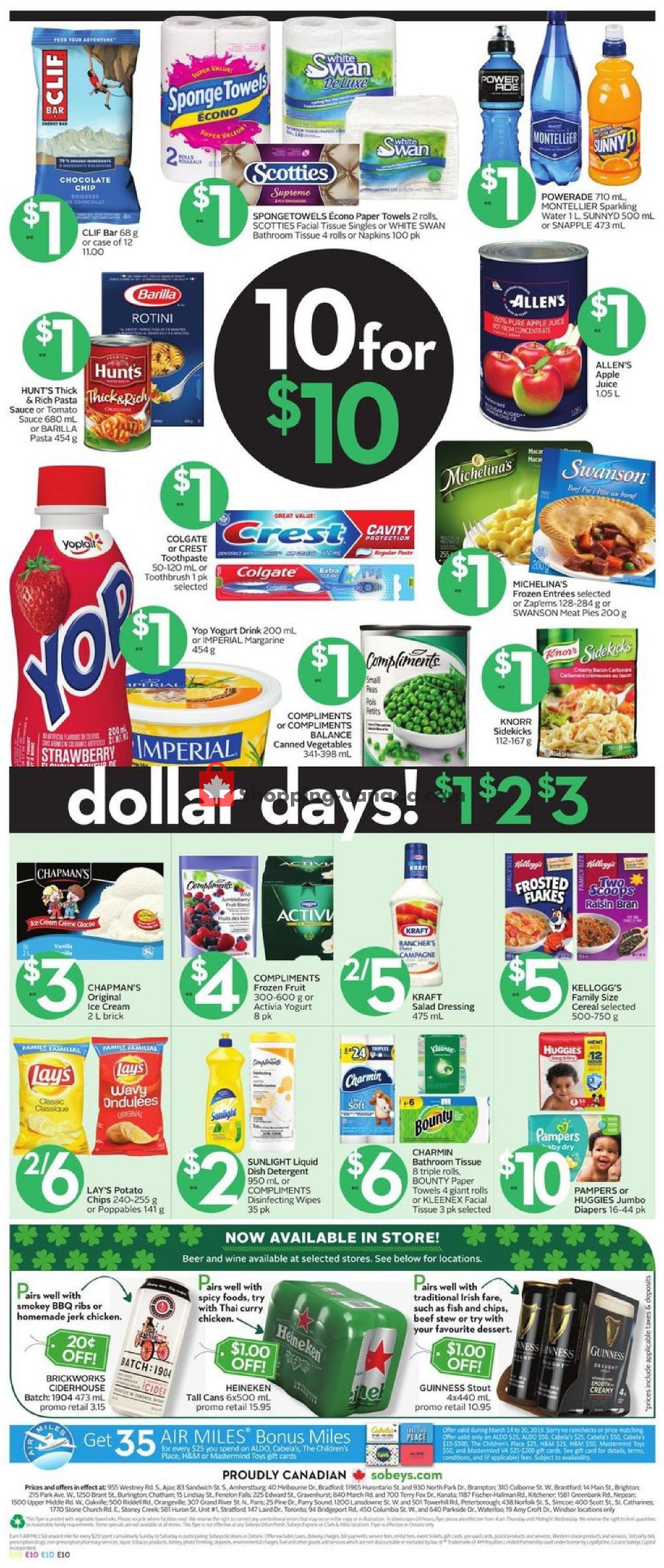 Sobeys flyer from Thursday March 14, 2019 to Wednesday March 20, 2019 - page 12
