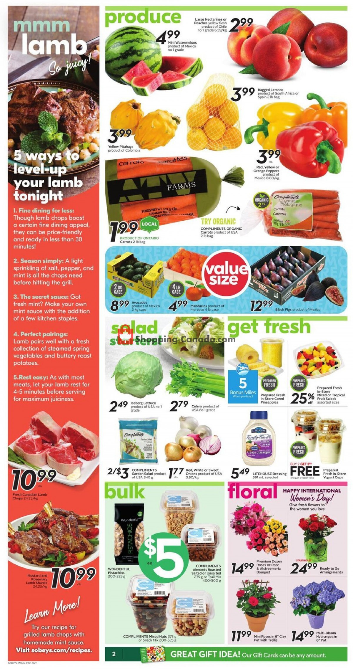 Sobeys flyer from Thursday March 4, 2021 to Wednesday March 10, 2021 - page 2