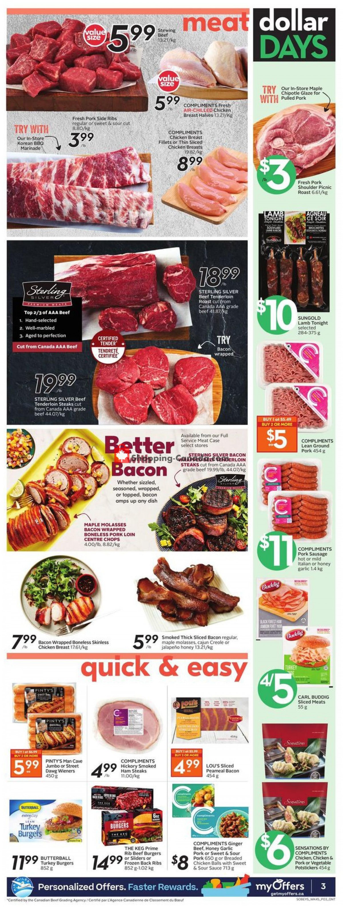 Sobeys flyer from Thursday March 4, 2021 to Wednesday March 10, 2021 - page 3