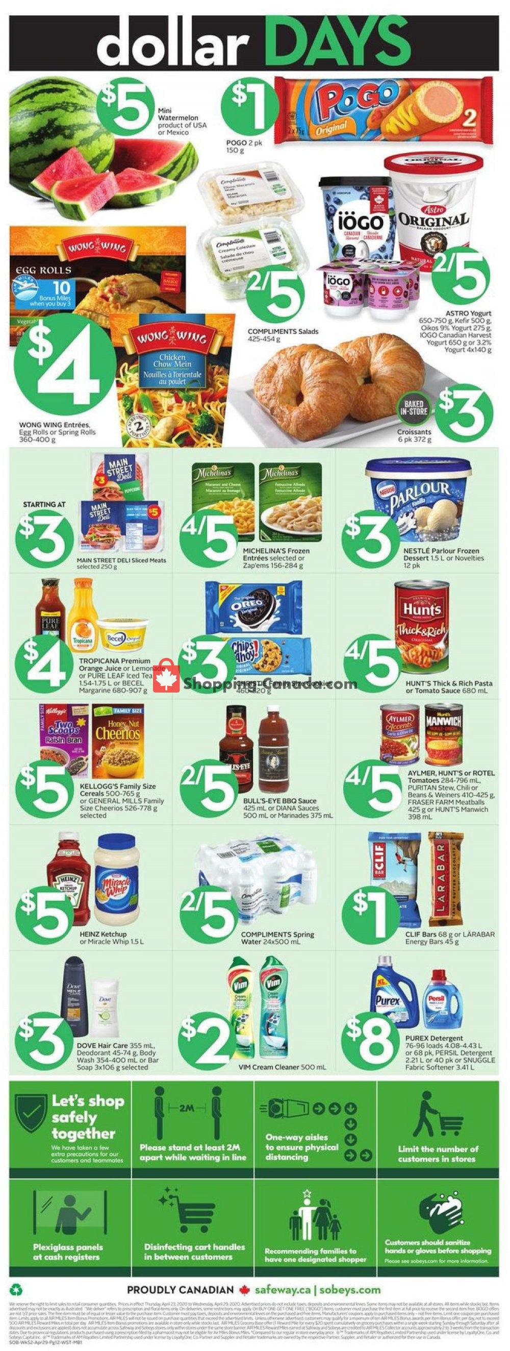 Sobeys flyer from Thursday April 23, 2020 to Wednesday April 29, 2020 - page 18