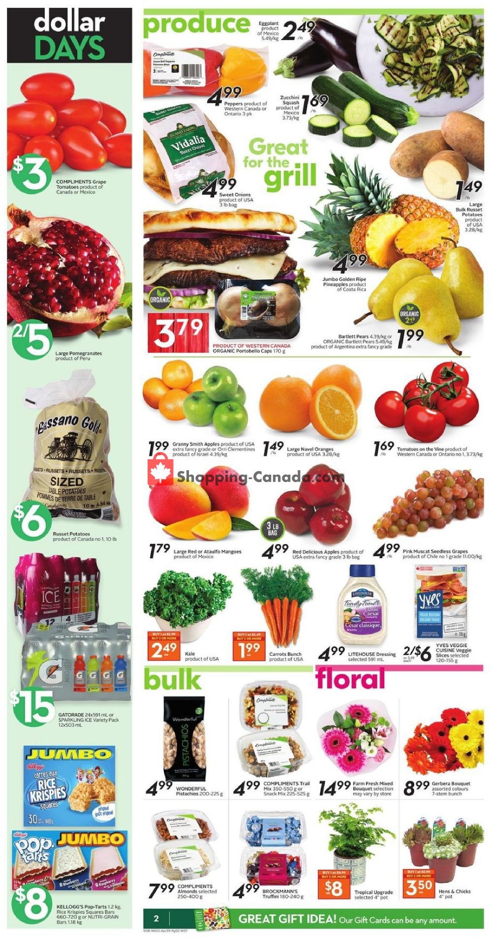 Sobeys flyer from Thursday April 23, 2020 to Wednesday April 29, 2020 - page 2