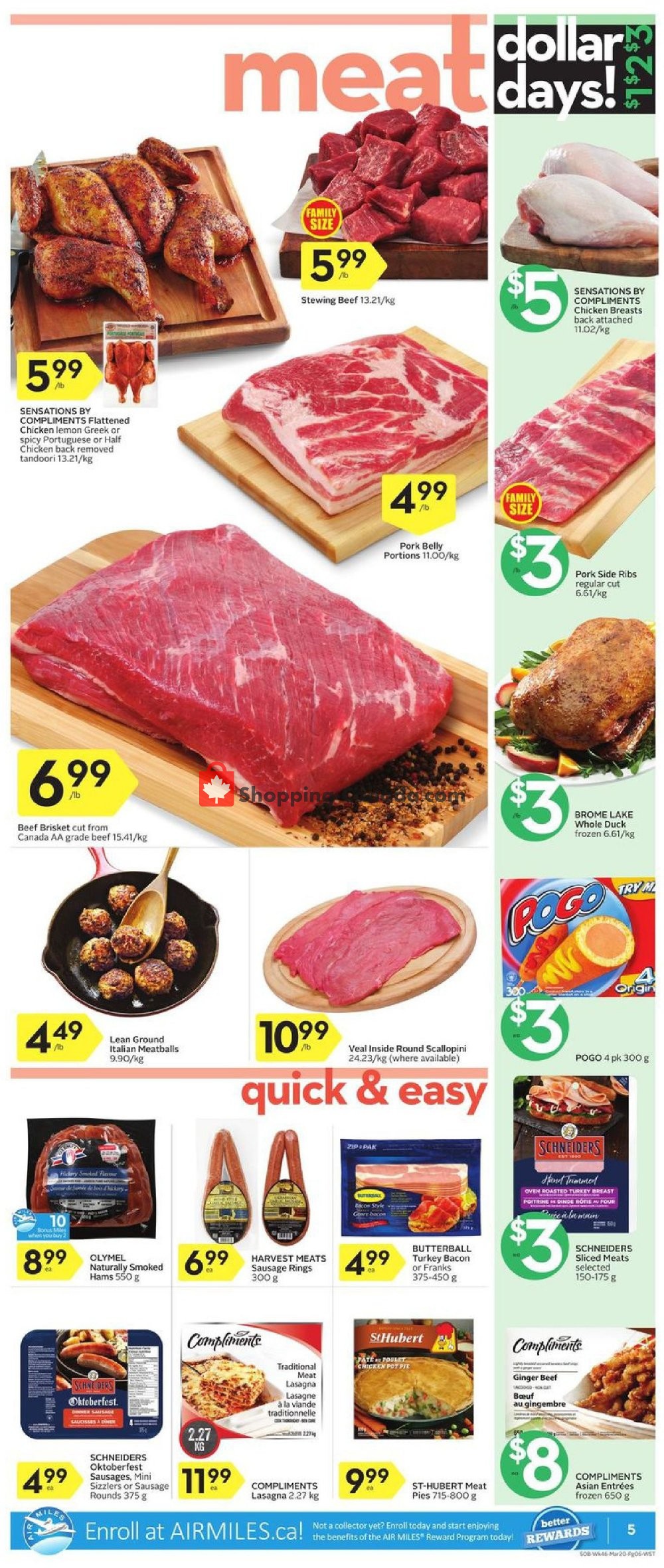 Sobeys flyer from Thursday March 14, 2019 to Wednesday March 20, 2019 - page 7
