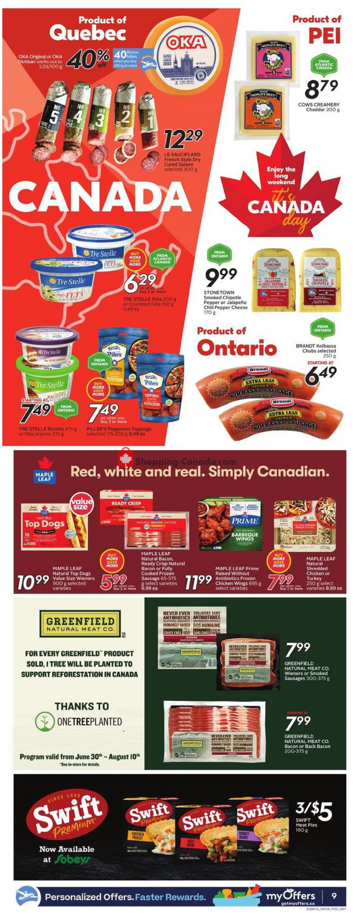 Sobeys flyer from Thursday June 30, 2022 to Wednesday July 6, 2022 - page 13