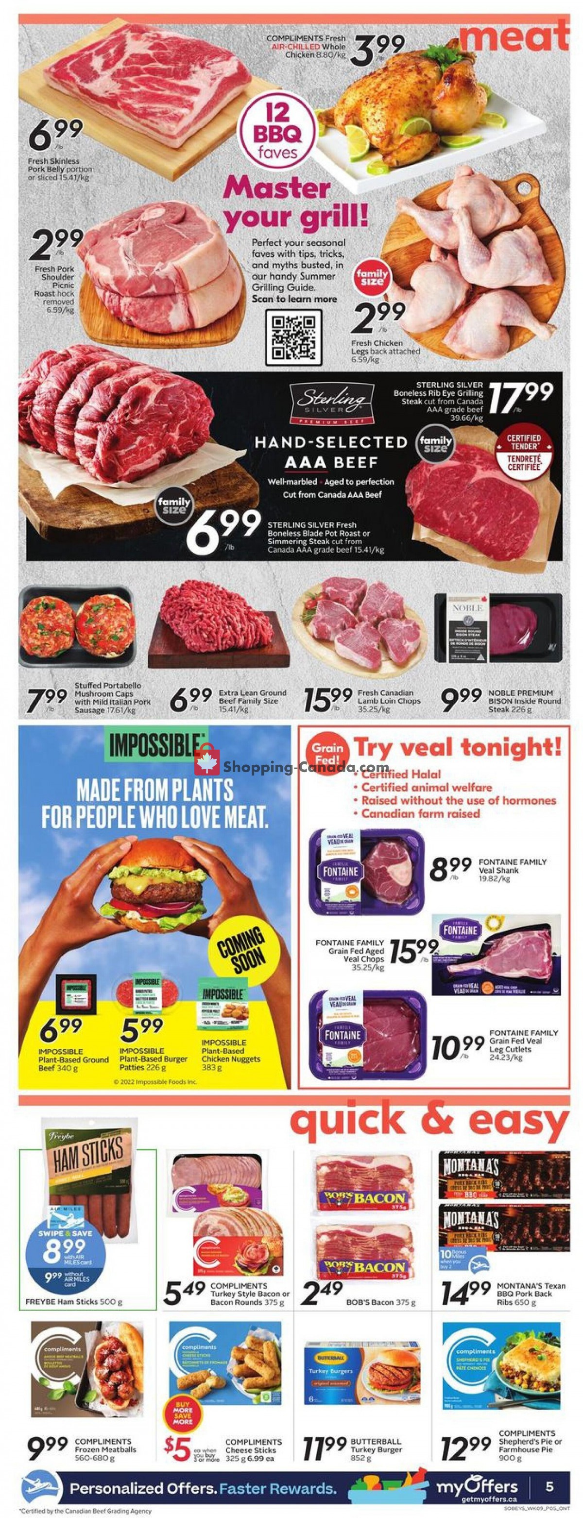 Sobeys flyer from Thursday June 30, 2022 to Wednesday July 6, 2022 - page 8