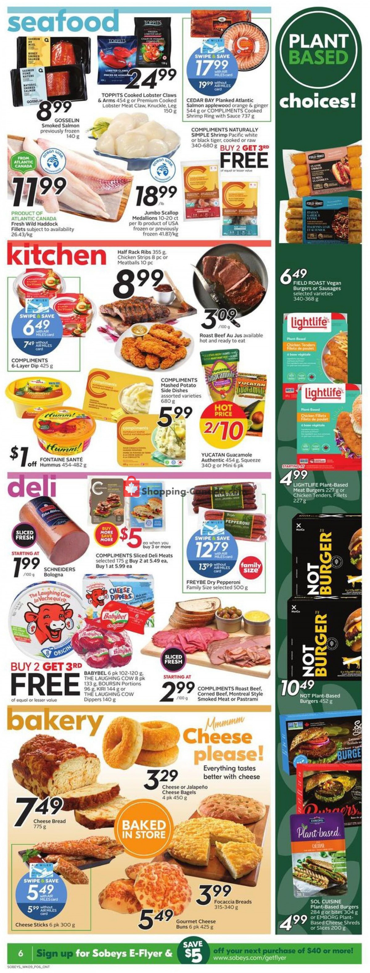 Sobeys flyer from Thursday June 30, 2022 to Wednesday July 6, 2022 - page 9