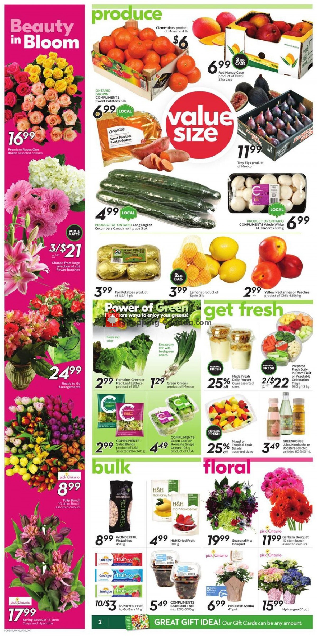 Sobeys Canada, flyer (Feed The Dream ON) March 3 March 9, 2022 Shopping Canada Sobeys Canada, flyer (Feed The Dream ON) March 3 March 9, 2022 Shopping Canada