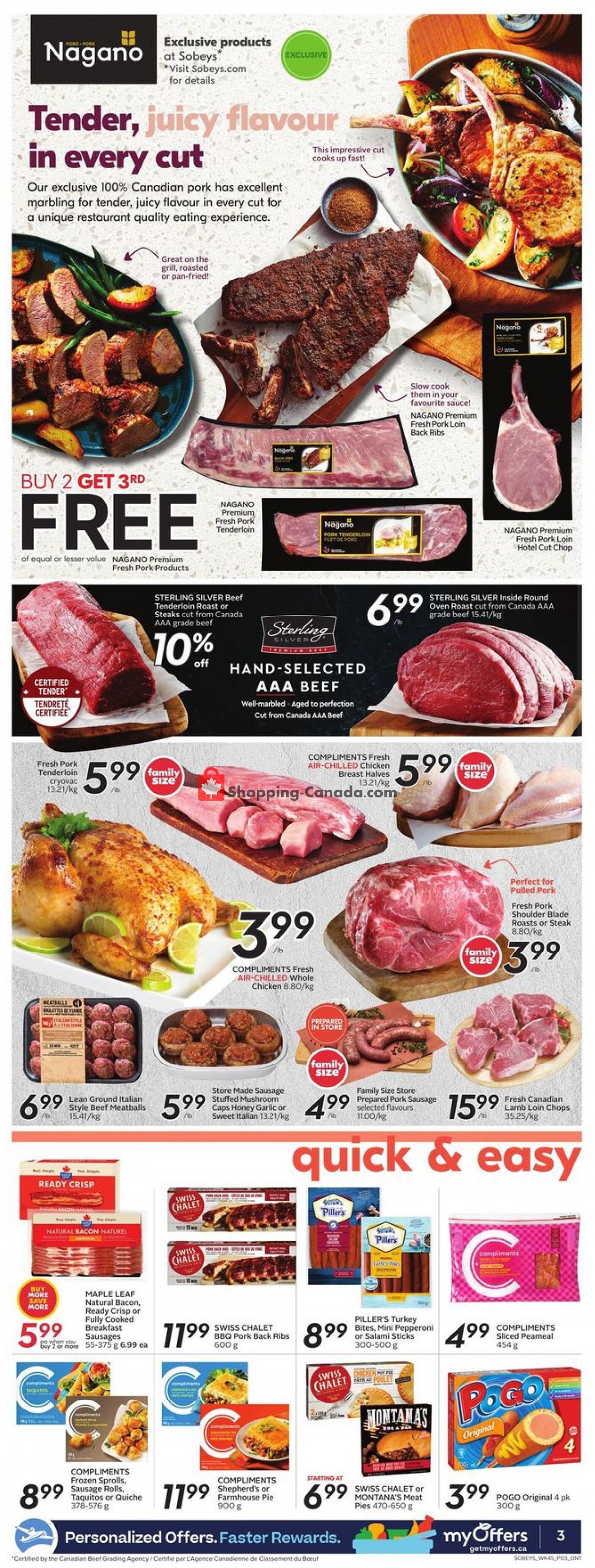 Sobeys Canada, flyer (Feed The Dream ON) March 3 March 9, 2022 Shopping Canada Sobeys Canada, flyer (Feed The Dream ON) March 3 March 9, 2022 Shopping Canada