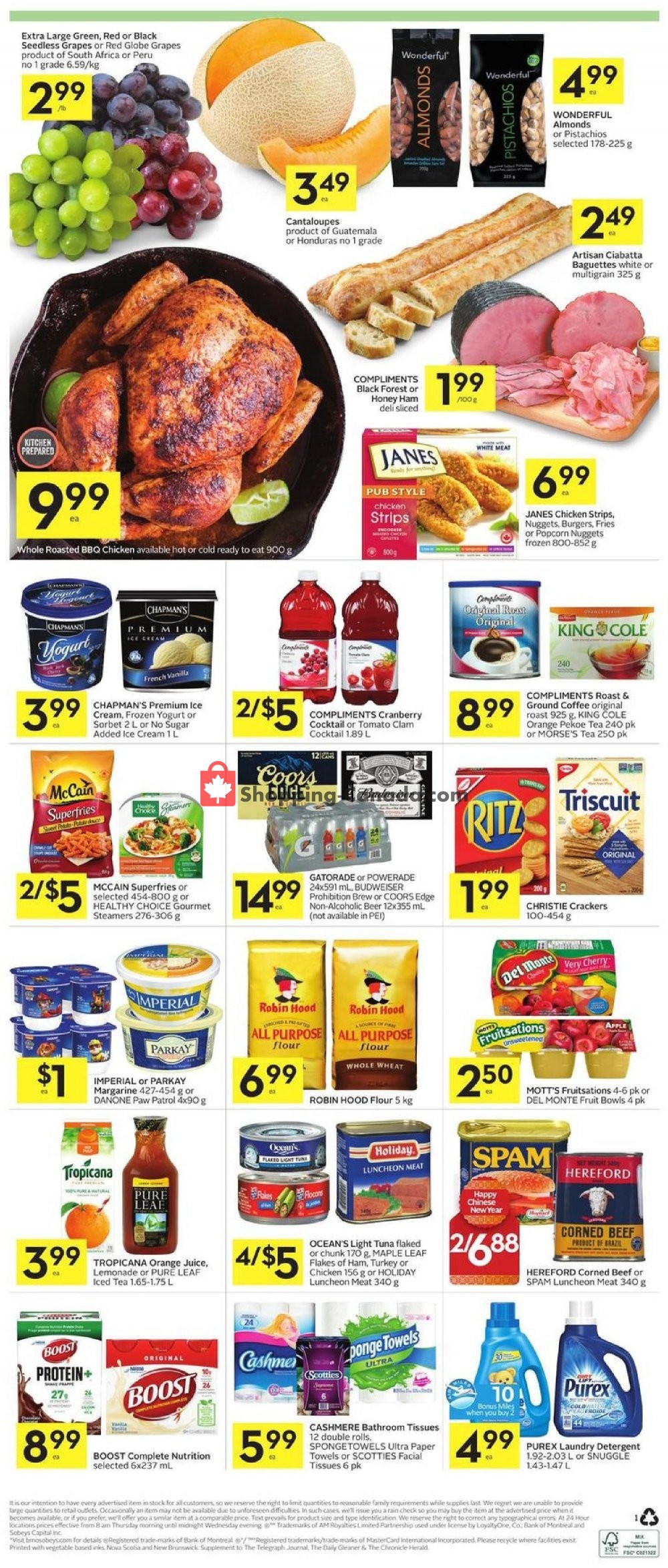 Sobeys flyer from Thursday January 24, 2019 to Wednesday January 30, 2019 - page 12
