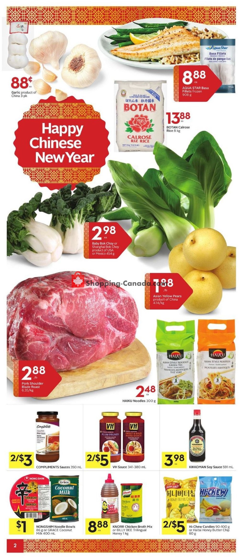 Sobeys flyer from Thursday January 24, 2019 to Wednesday January 30, 2019 - page 2