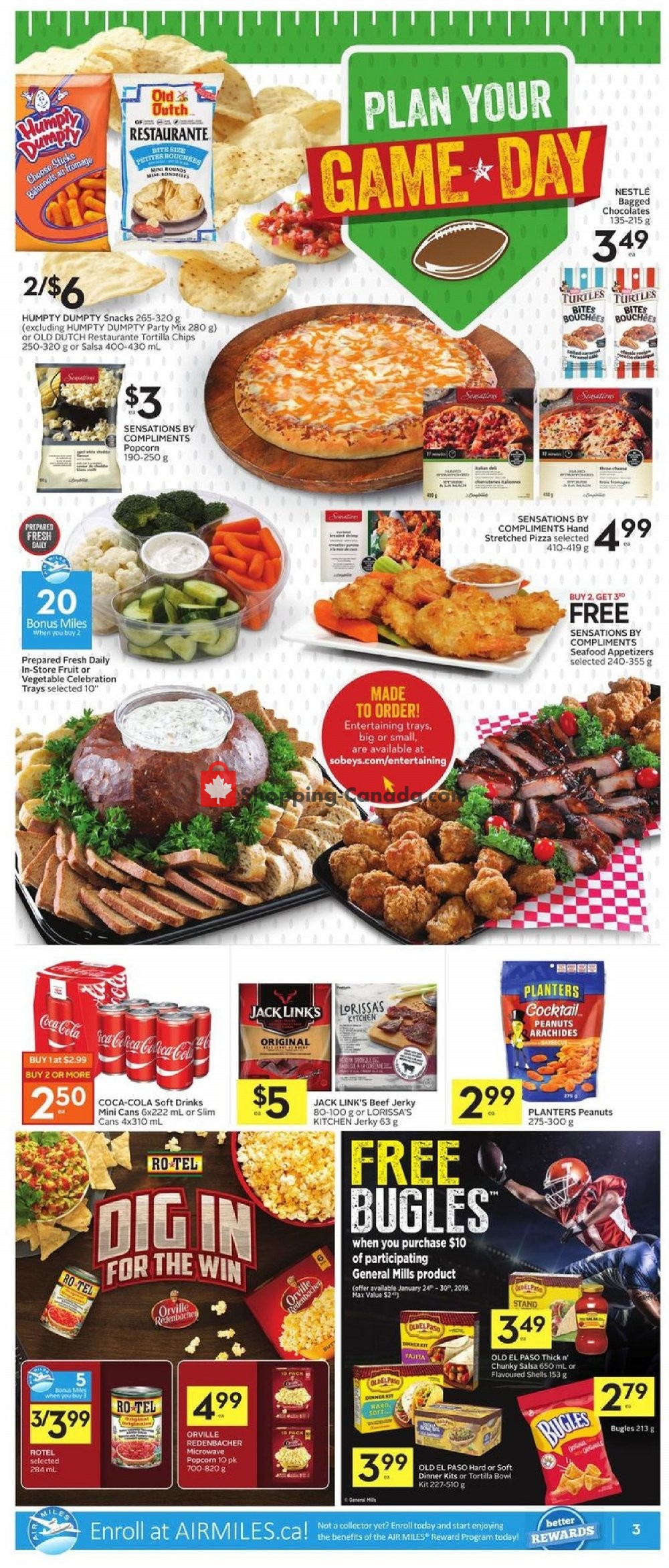 Sobeys flyer from Thursday January 24, 2019 to Wednesday January 30, 2019 - page 3