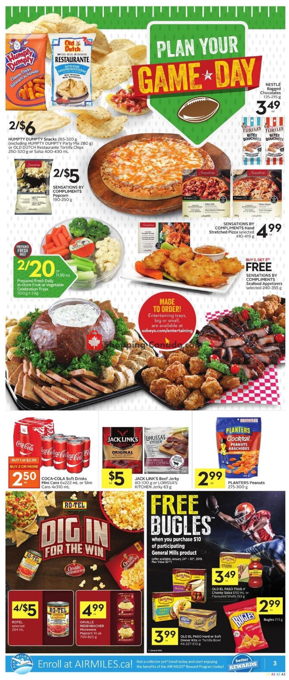 Sobeys flyer from Thursday January 24, 2019 to Wednesday January 30, 2019 - page 3
