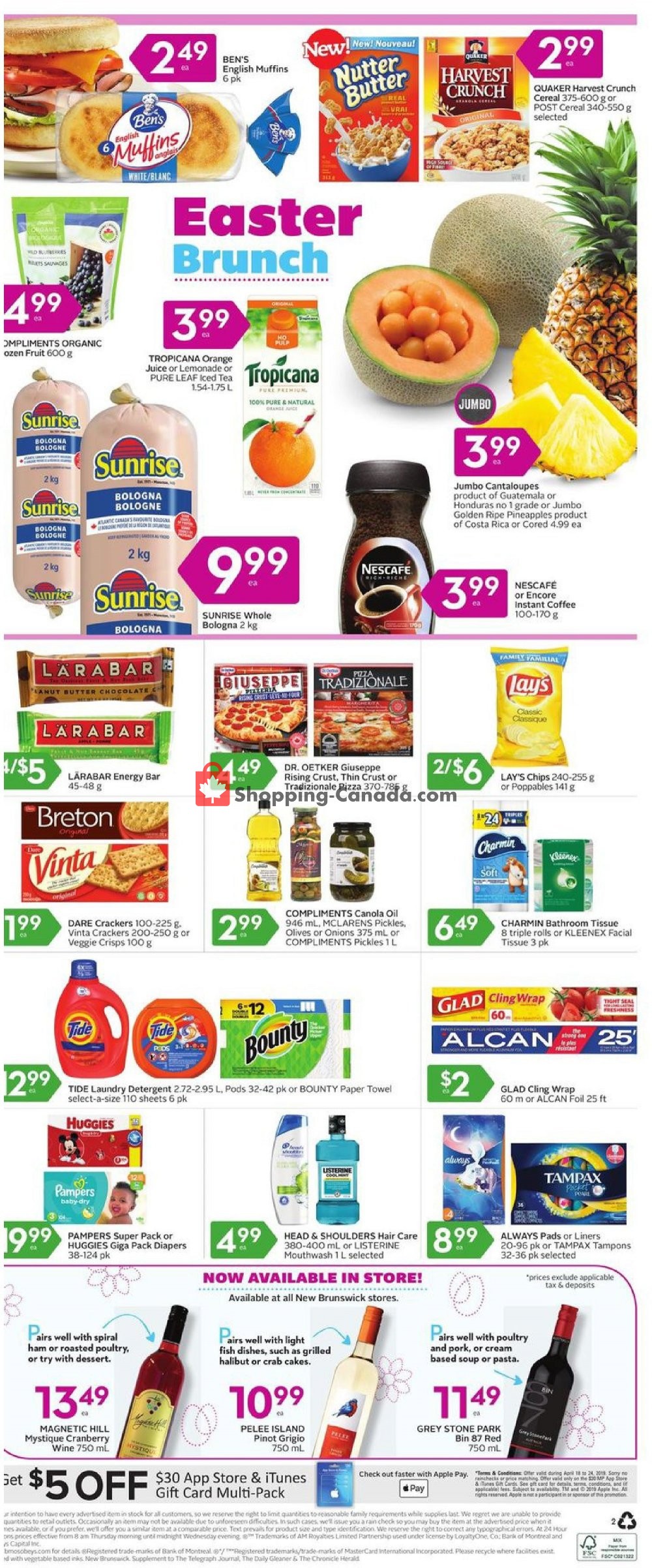 Sobeys flyer from Thursday April 18, 2019 to Wednesday April 24, 2019 - page 14