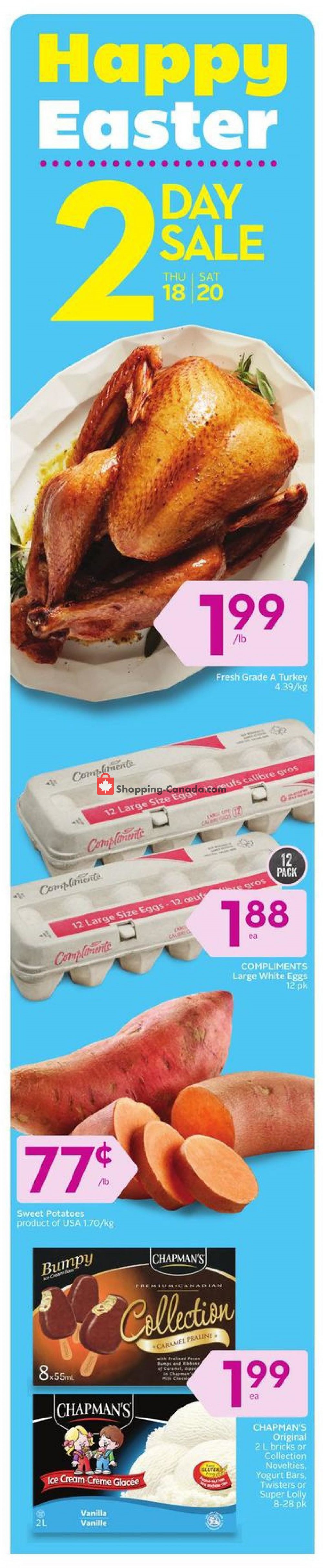 Sobeys flyer from Thursday April 18, 2019 to Wednesday April 24, 2019 - page 2