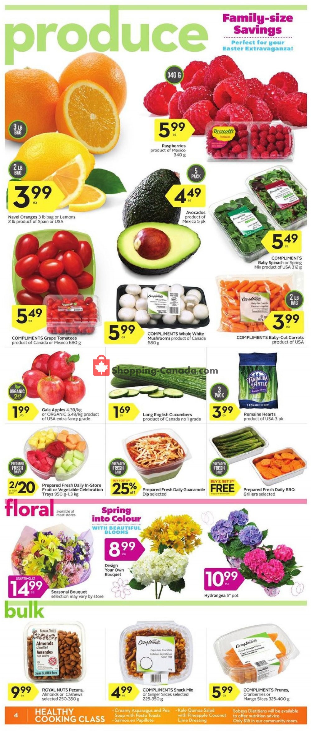 Sobeys flyer from Thursday April 18, 2019 to Wednesday April 24, 2019 - page 8