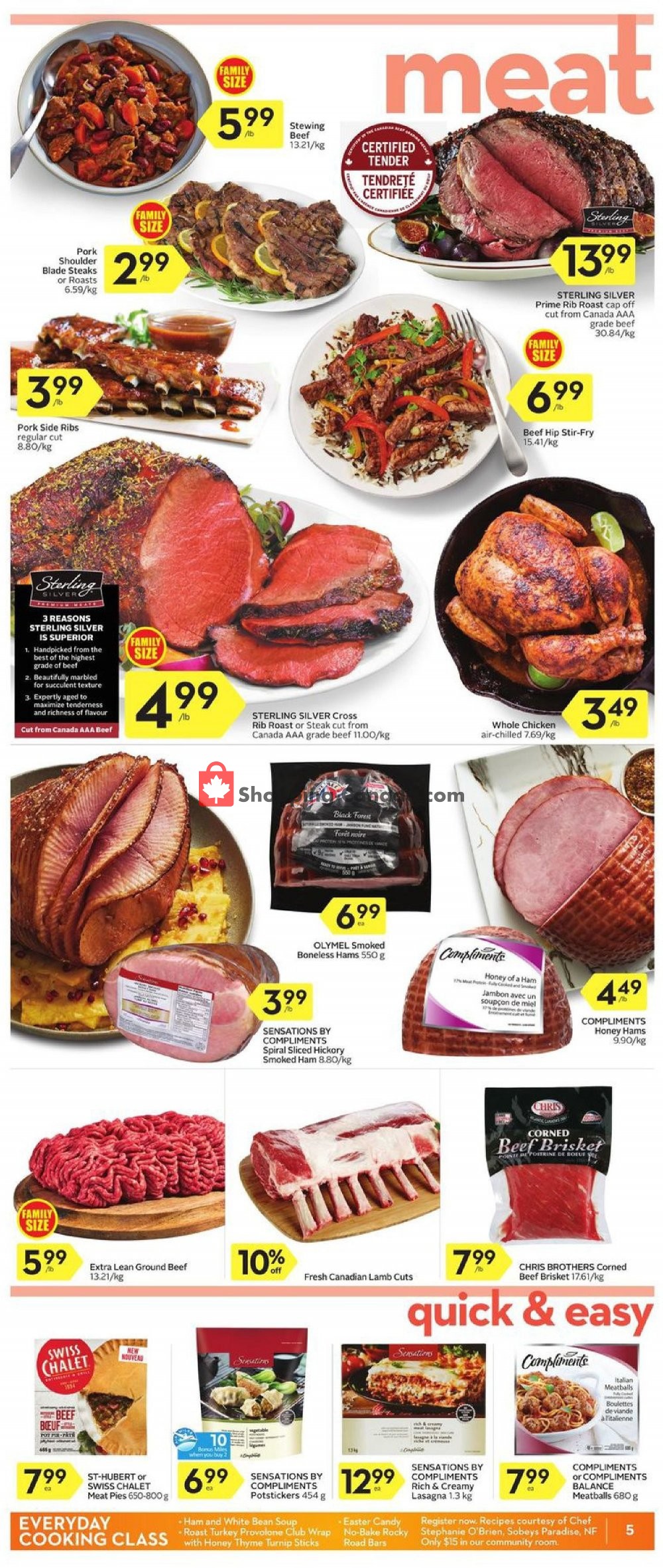 Sobeys flyer from Thursday April 18, 2019 to Wednesday April 24, 2019 - page 9