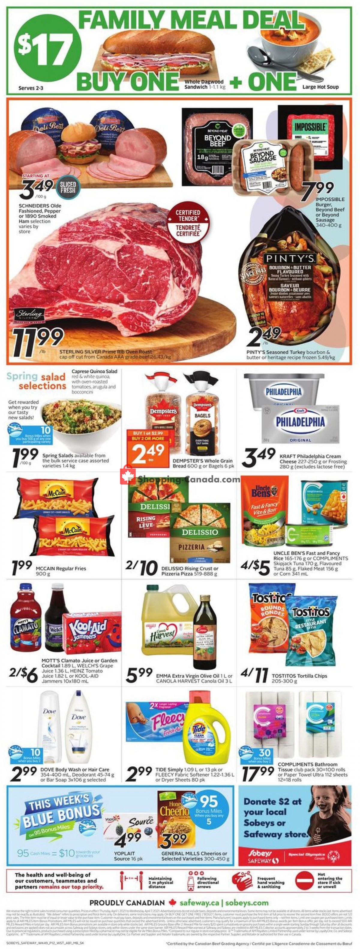 Sobeys flyer from Thursday April 1, 2021 to Wednesday April 7, 2021 - page 16