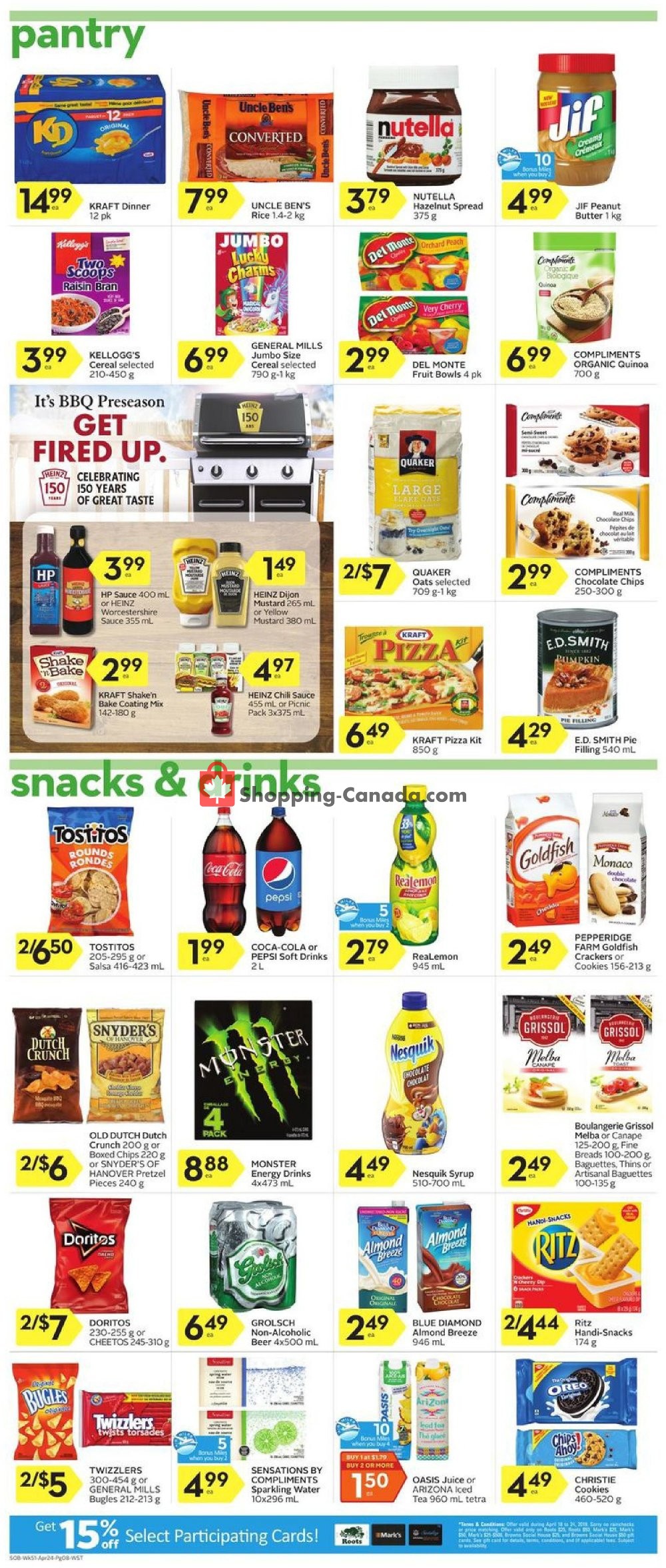 Sobeys flyer from Thursday April 18, 2019 to Wednesday April 24, 2019 - page 13