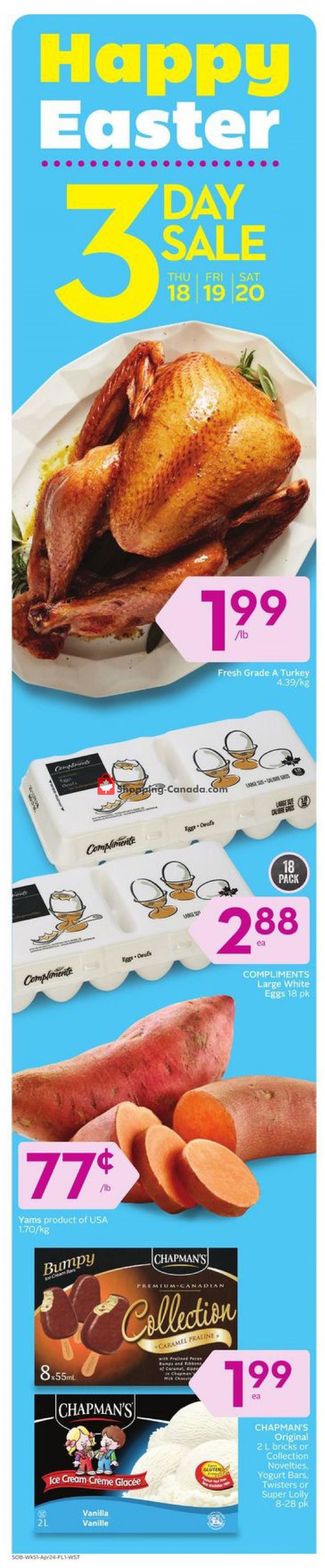 Sobeys flyer from Thursday April 18, 2019 to Wednesday April 24, 2019 - page 2